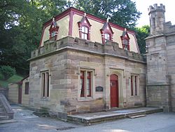Butler Street Gatehouse of Allegheny Cemetery