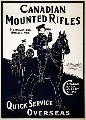 Canadian Mounted Rifles poster