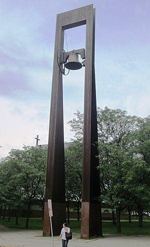 Cathedral of the Immaculate Conception Burlington Vermont bell tower
