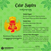 Catur Sagotra - Kasultanan Ngayogyakarta