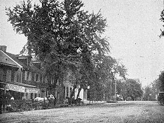 Central Square in Lebanon, Pennsylvania (1895)