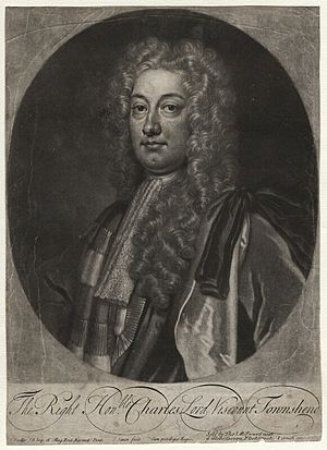 Charles Townshend, 2nd Viscount Townshend, engraving