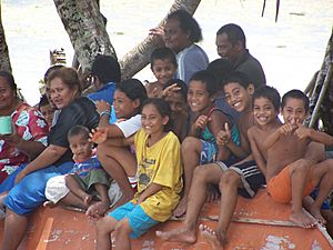 Children of Niutao Island
