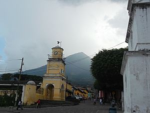 Ciudad Vieja y el Volcán de Agua