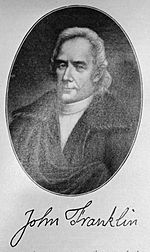 Colonel John Franklin Portrait, Athens, Bradford County, HABS PA,8- ,1-5