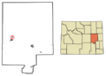 Converse County Wyoming Incorporated and Unincorporated areas Rolling Hills Highlighted 5667440