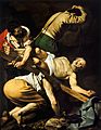Crucifixion of Saint Peter-Caravaggio (c.1600)