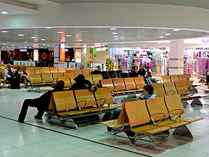 Departure lounge, 5am 2 - geograph.org.uk - 1176648