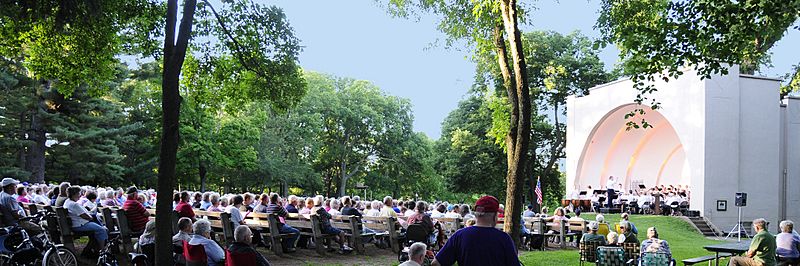 The Municipal Band's free weekly concerts at the Sarge Boyd Bandshell in Owen Park have been a major summertime attraction for many years.