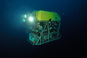Enquête du BEA - Photo sous-marine du ROV Victor 6000 (Ifremer 00790-90242 - 50868)