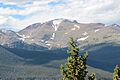 Fairchild Mountain viewed from Trail Ridge Road