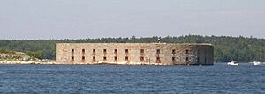 Fort Popham Maine 2009