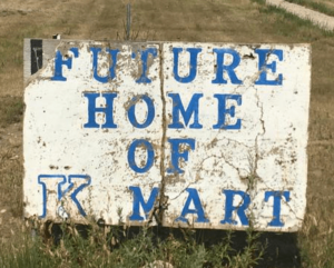 Future Home of Kmart -- Nemiskam, Alberta