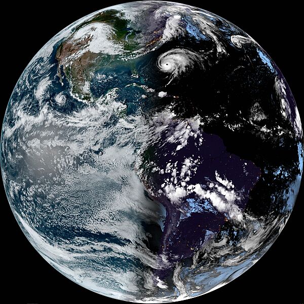 GOES 16 September Equinox 2022