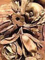 Gingling Gibbons clock surround detail