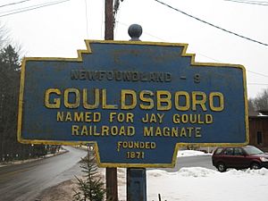 Gouldsboro, PA Keystone Marker