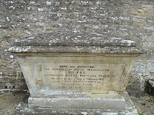Grave of Nevil Maskelyne