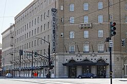 Hotel Sainte Claire, on a sunny day