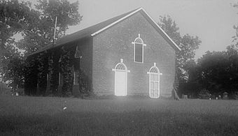 Hungar's Church, State Route 619, Bridgetown vicinity (Northampton County, Virginia).jpg