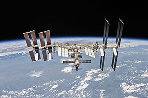 ISS-56 International Space Station fly-around (04)