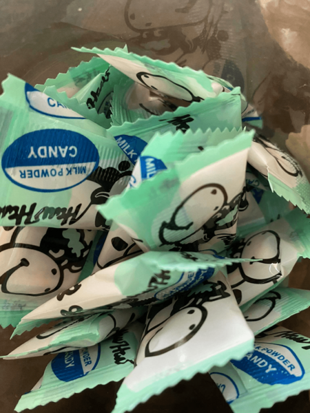 Jar of Haw Haw Candies