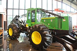 John Deere 648H skidder