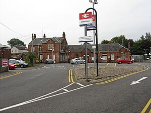 Johnstone - station approach - geograph.org.uk - 4172563