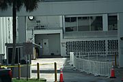 KSC Operations and Checkout Building - Astrovan exit area