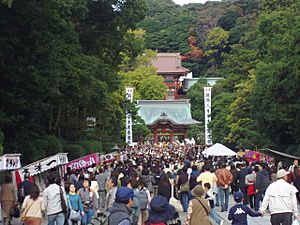 Kamakura crowd