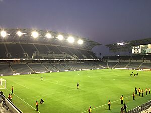 LAFC East Side Stadium interior