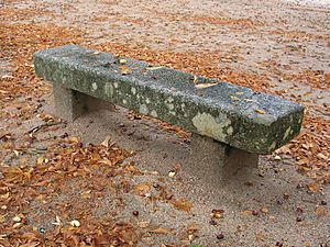 LaGranja park bench
