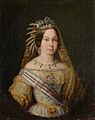 La reina Isabel II de España, de Antonio María Esquivel (Museo de Bellas Artes de Sevilla)