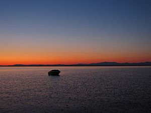 Lake Champlain at sunrise
