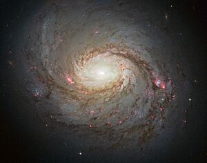 Messier 77 spiral galaxy by HST
