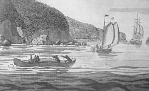 Miqmaq Canoe Fundy Desbarres