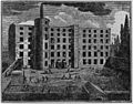 Nathan Goughs steam driven mule spinning mill in Salford