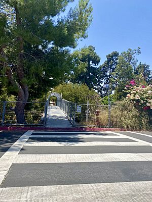 Palms Park Walk Bridge, Los Angeles, California