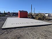 Park Place with hotel, Bombay Beach