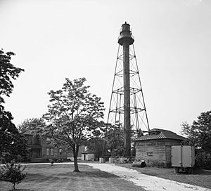 Reedy Island Range Rear Light, Route 9, Taylors Corner (New Castle County, Delaware).jpg