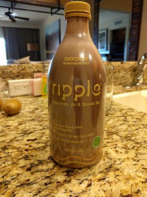 Ripple chocolate pea milk