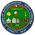 Rutherfordton, NC Town Seal