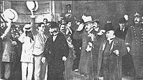 Saenz Peña y Arias en 1912