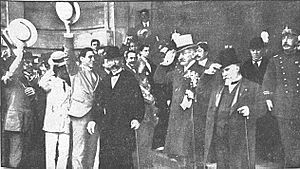 Saenz Peña y Arias en 1912