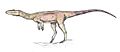Sarcosaurus life restoration