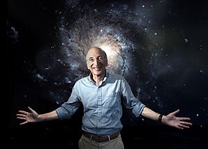 Saul Perlmutter in 2024 at Berkeley Lab 02