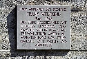 Schloss lenzburg wedekind