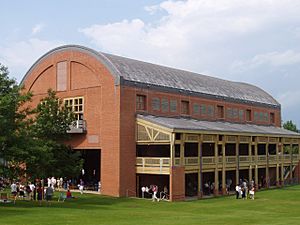 Seiji Ozawa Hall (exterior), Tanglewood, Lenox, Massachusetts