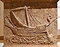 Sidon, Sarcophagus relief of a boat