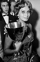 Sophia Loren Coppa Volpi 1958