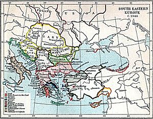 South-eastern Europe 1340